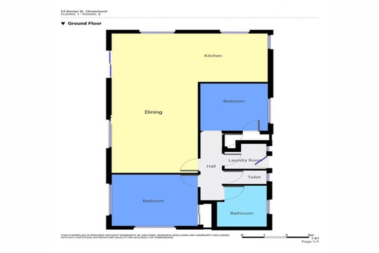 Photo of property in 24 Sinclair Street, New Brighton, Christchurch, 8083