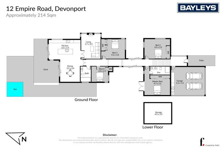 Photo of property in 12 Empire Road, Devonport, Auckland, 0624