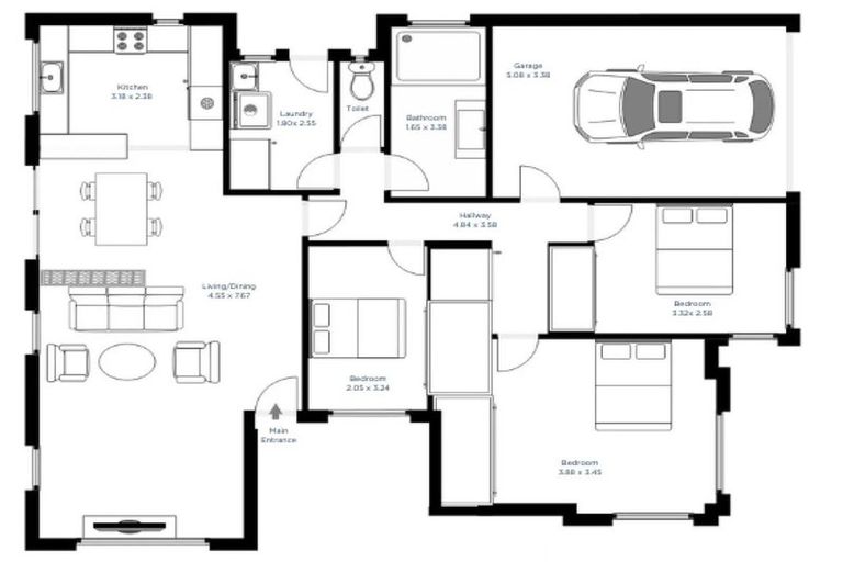 Photo of property in 8 Bens Place, Springvale, Whanganui, 4501