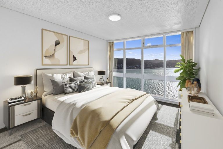 Photo of property in Gateway Apartments, 19 Maida Vale Road, Roseneath, Wellington, 6011