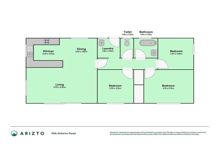 Photo of property in 1/94 Aldwins Road, Phillipstown, Christchurch, 8062