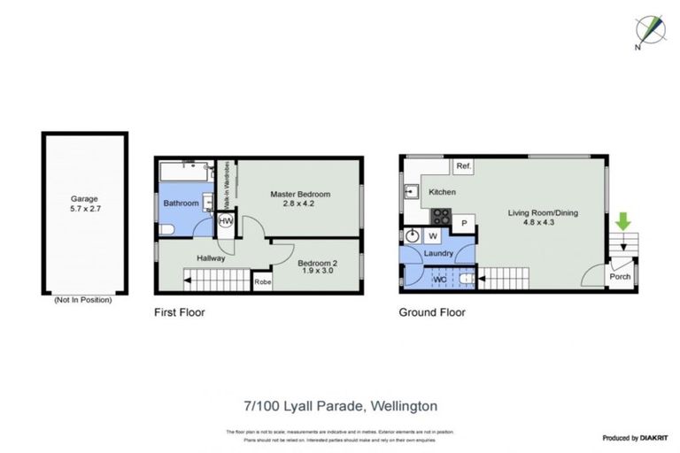 Photo of property in 7/100 Lyall Parade, Lyall Bay, Wellington, 6022