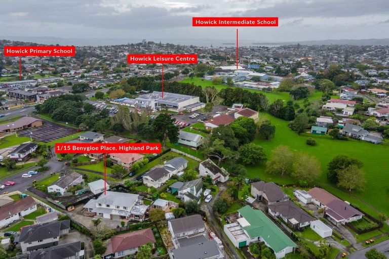 Photo of property in 1/15 Benygloe Place, Highland Park, Auckland, 2010