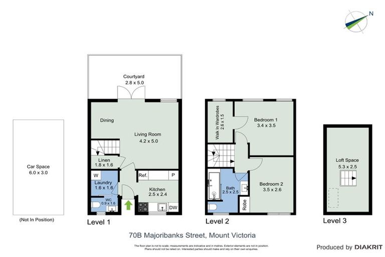 Photo of property in 70b Majoribanks Street, Mount Victoria, Wellington, 6011