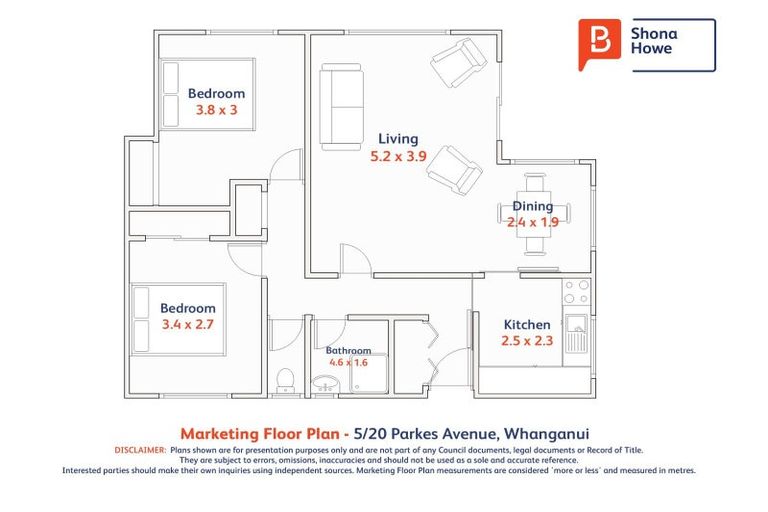 Photo of property in 20a Parkes Avenue, Saint Johns Hill, Whanganui, 4501