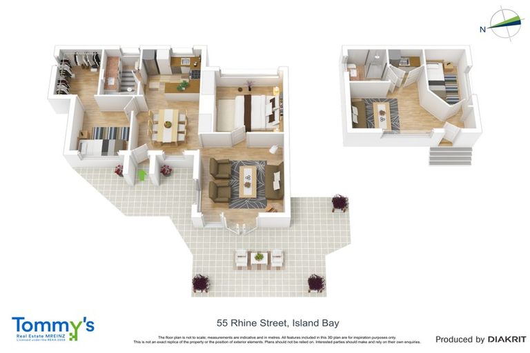 Photo of property in 55 Rhine Street, Island Bay, Wellington, 6023