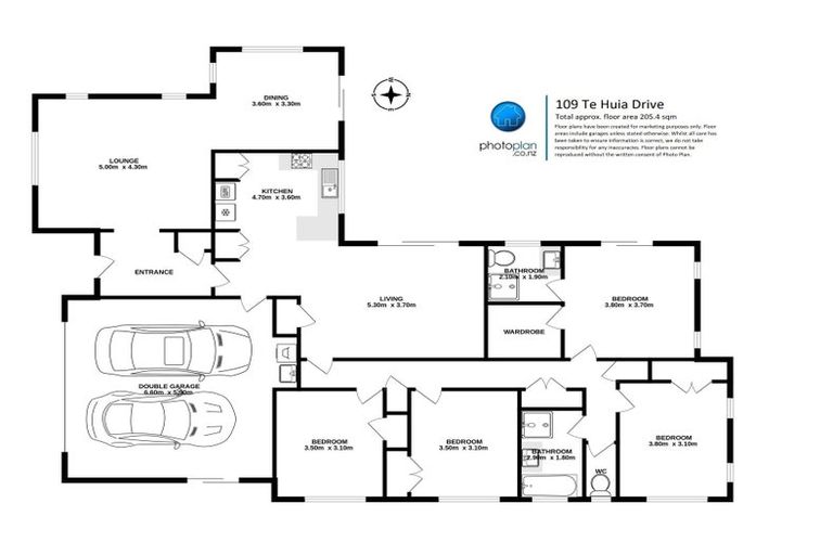 Photo of property in 109 Te Huia Drive, Flagstaff, Hamilton, 3210