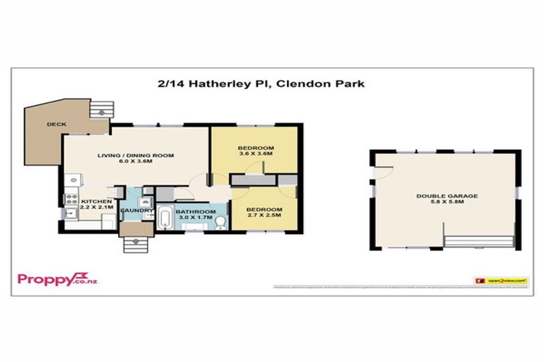 Photo of property in 2/14 Hatherley Place, Clendon Park, Auckland, 2103