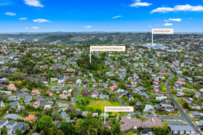 Photo of property in 1/12 Greenvalley Rise, Glenfield, Auckland, 0629