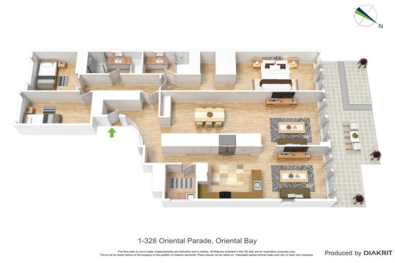 Photo of property in 1/328 Oriental Parade, Oriental Bay, Wellington, 6011