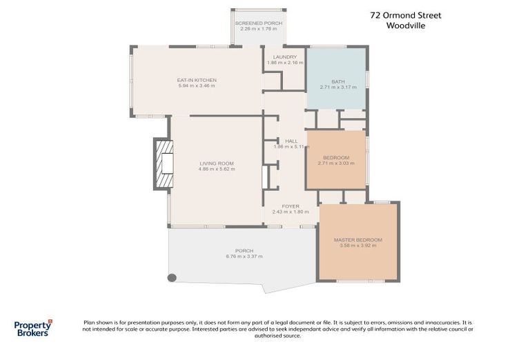 Photo of property in 72 Ormond Street, Woodville, 4920