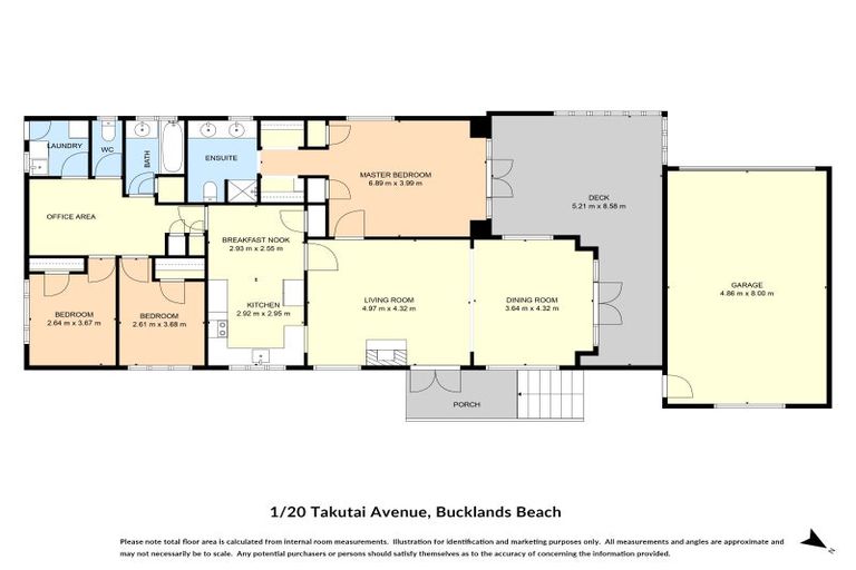 Photo of property in 1/20 Takutai Avenue, Bucklands Beach, Auckland, 2012