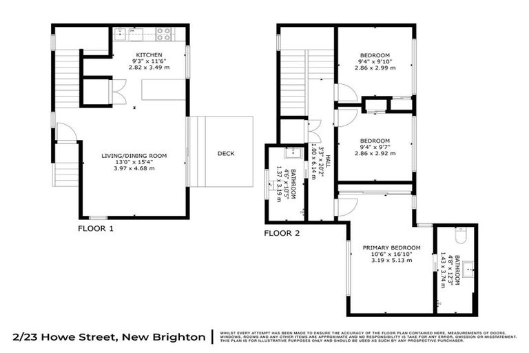 Photo of property in 3/23 Howe Street, New Brighton, Christchurch, 8083