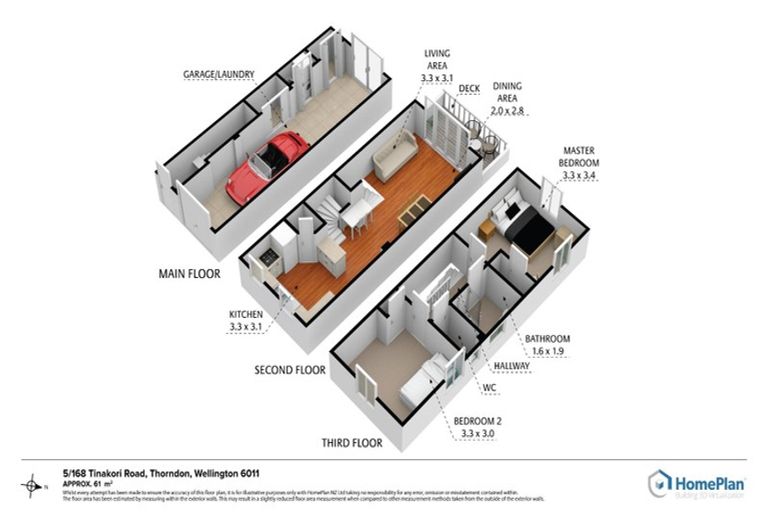 Photo of property in 5/168 Tinakori Road, Thorndon, Wellington, 6011