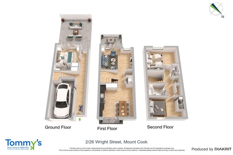 Photo of property in 2/26 Wright Street, Mount Cook, Wellington, 6021