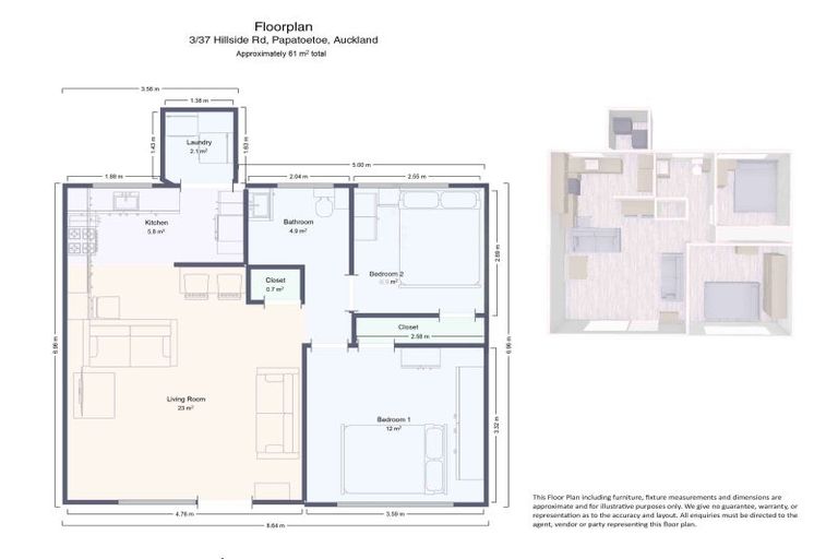 Photo of property in 3/37 Hillside Road, Papatoetoe, Auckland, 2025