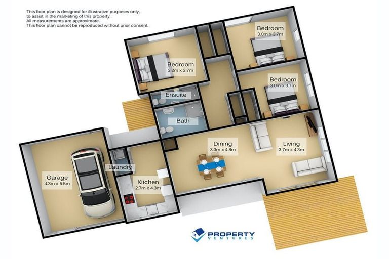 Photo of property in 14 Magee Place, Chartwell, Hamilton, 3210