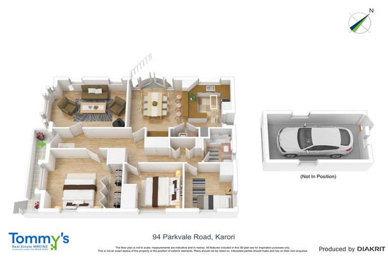 Photo of property in 94 Parkvale Road, Karori, Wellington, 6012