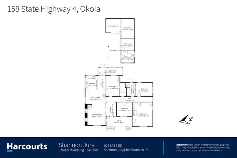 Photo of property in 158 State Highway 4, Okoia, Whanganui, 4573