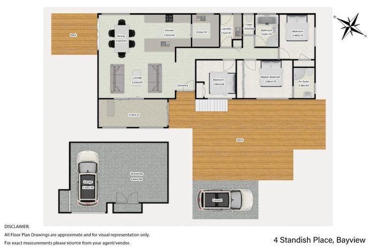 Photo of property in 4 Standish Place, Bayview, Auckland, 0629