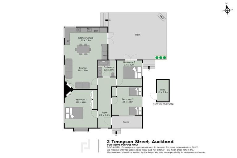 Photo of property in 1/2 Tennyson Street, Northcote Point, Auckland, 0627