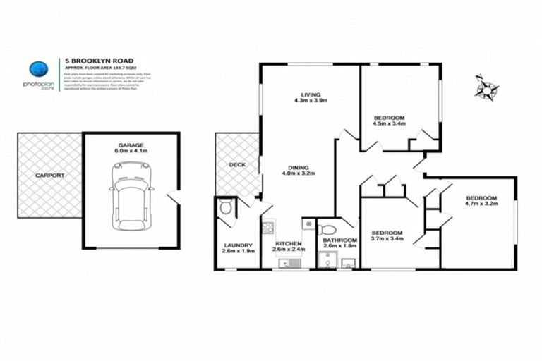 Photo of property in 5 Brooklyn Road, Claudelands, Hamilton, 3214