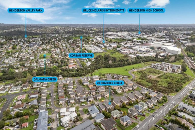 Photo of property in 20 Brashier Circle, Sunnyvale, Auckland, 0612