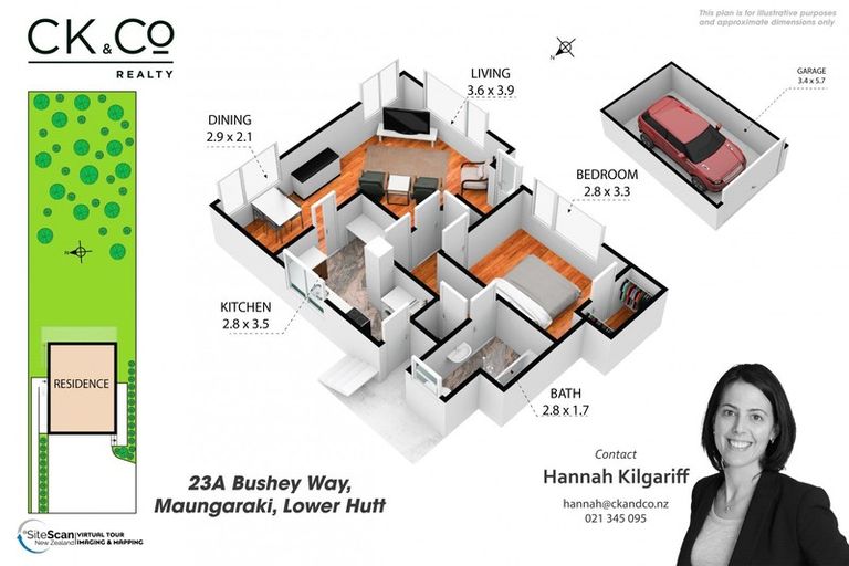 Photo of property in 23 Bushey Way, Maungaraki, Lower Hutt, 5010