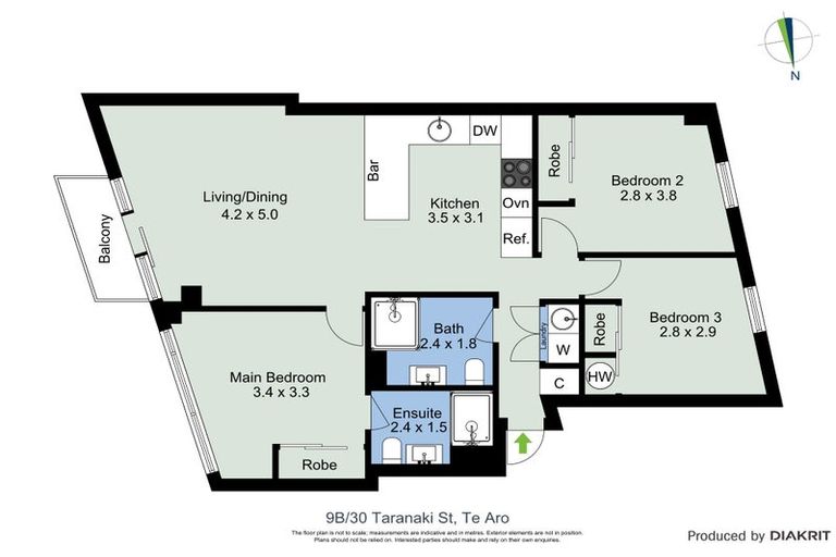 Photo of property in Elevate, 9/30b Taranaki Street, Te Aro, Wellington, 6011