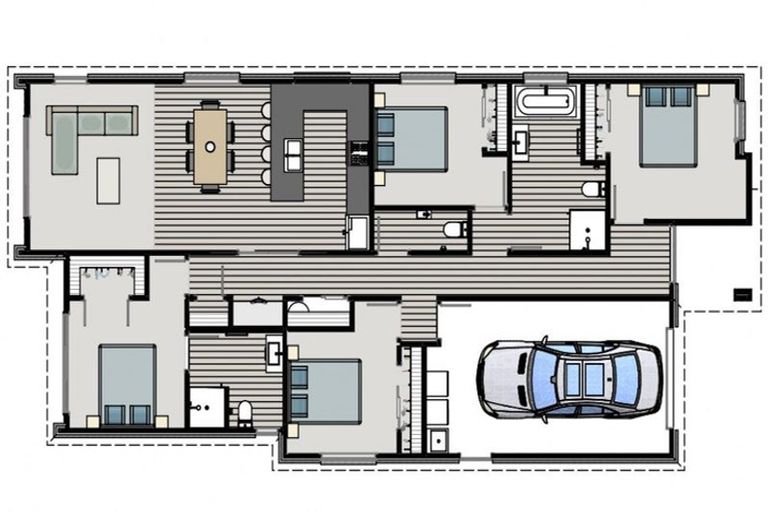 Photo of property in 25 Freeville Place, New Brighton, Christchurch, 8083