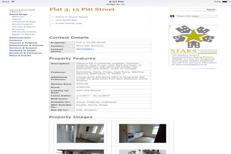 Photo of property in 15 Pitt Street, North Dunedin, Dunedin, 9016