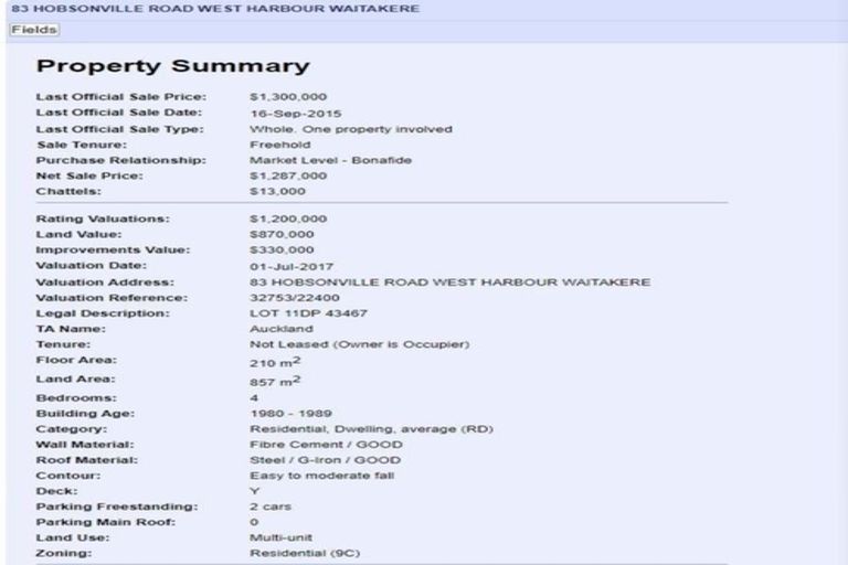 Photo of property in 83 Hobsonville Road, West Harbour, Auckland, 0618