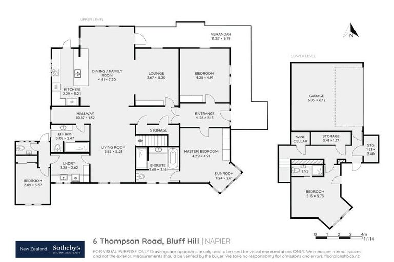 Photo of property in 6 Thompson Road, Bluff Hill, Napier, 4110