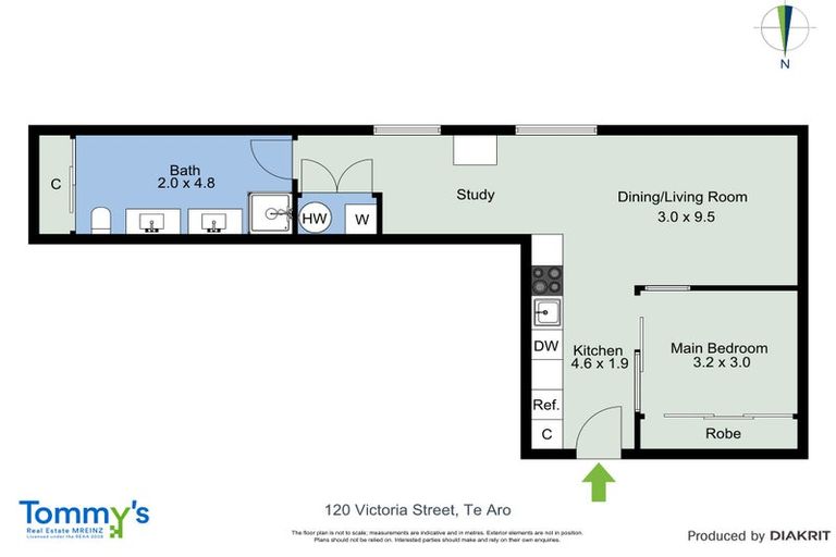 Photo of property in A C Nielsen House, 409/120 Victoria Street, Te Aro, Wellington, 6011