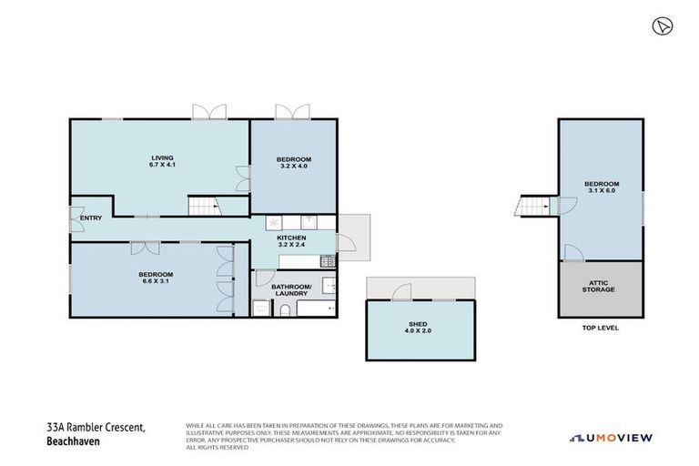 Photo of property in 33a Rambler Crescent, Beach Haven, Auckland, 0626