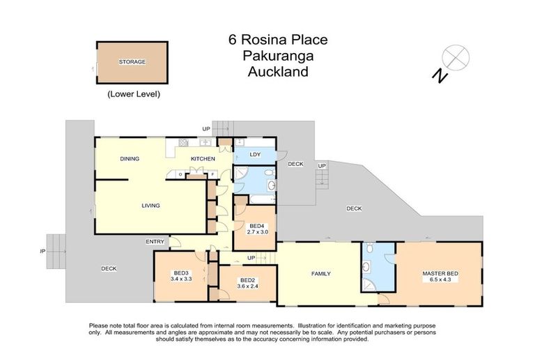 Photo of property in 6 Rosina Place, Pakuranga, Auckland, 2010