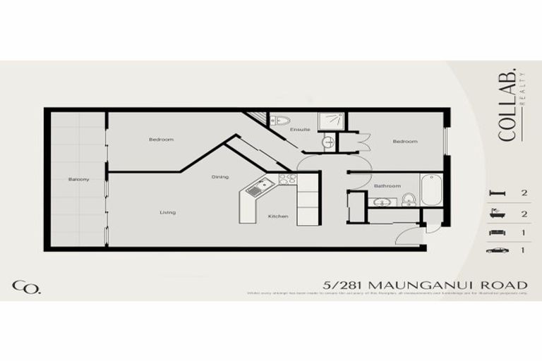 Photo of property in Paramount Apartments, 5/281 Maunganui Road, Mount Maunganui, 3116