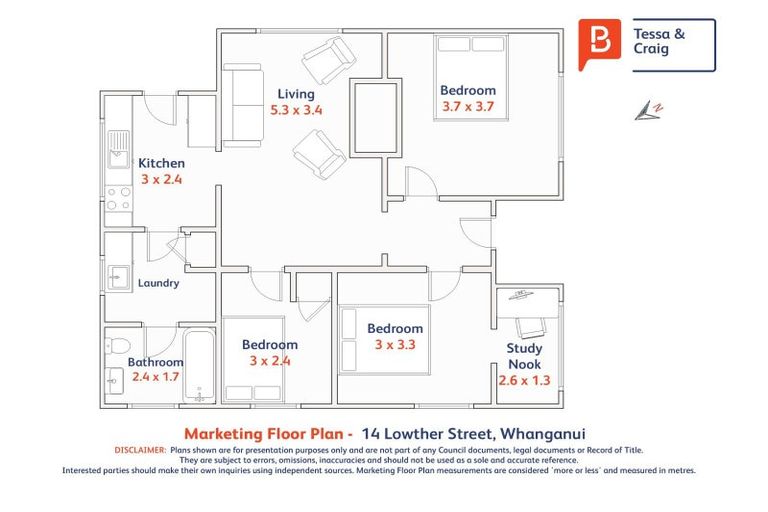 Photo of property in 14 Lowther Street, Whanganui, 4500