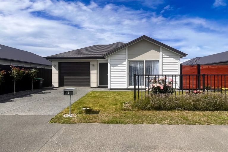 Photo of property in 4 Limbrick Crescent, Wigram, Christchurch, 8042