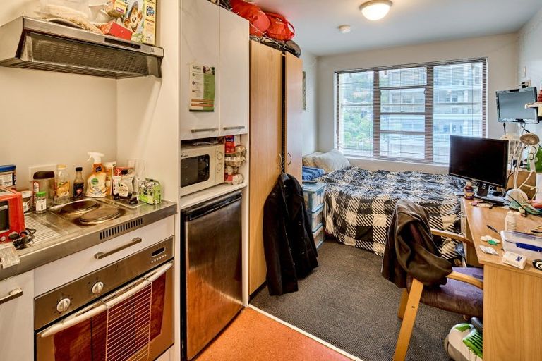 Photo of property in Orange Apartments/victoria Centr, 606/169 The Terrace, Wellington Central, Wellington, 6011