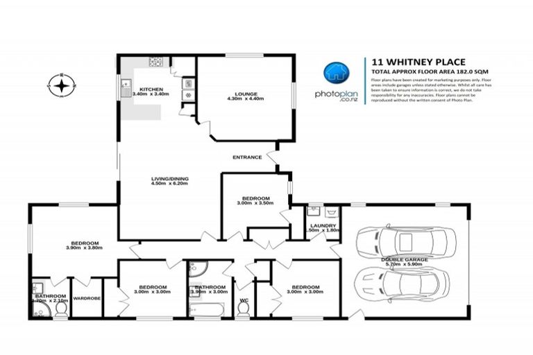 Photo of property in 11 Whitney Place, Rototuna North, Hamilton, 3210