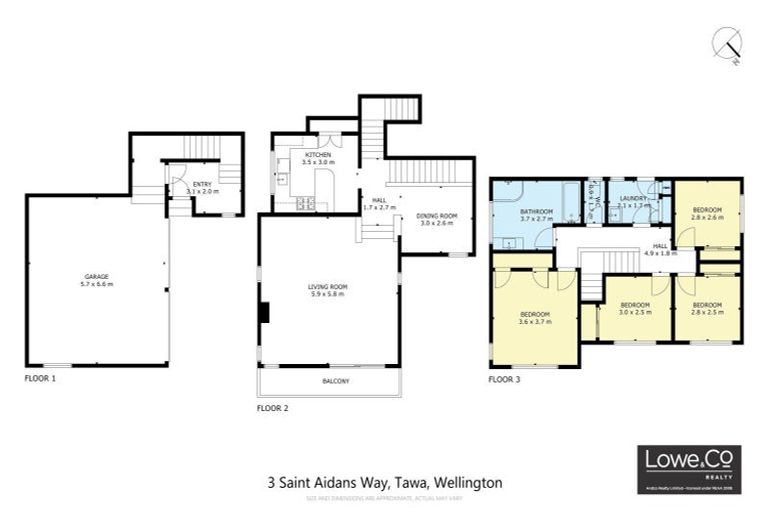 Photo of property in 3 Saint Aidans Way, Tawa, Wellington, 5028