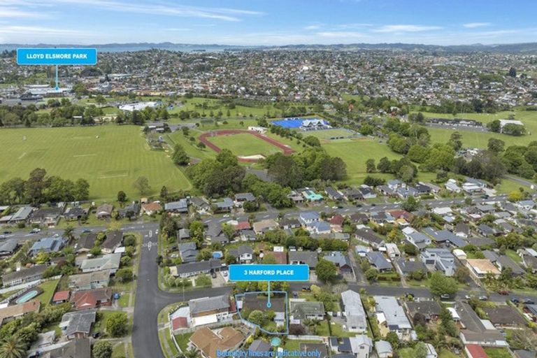 Photo of property in 3 Harford Place, Pakuranga Heights, Auckland, 2010