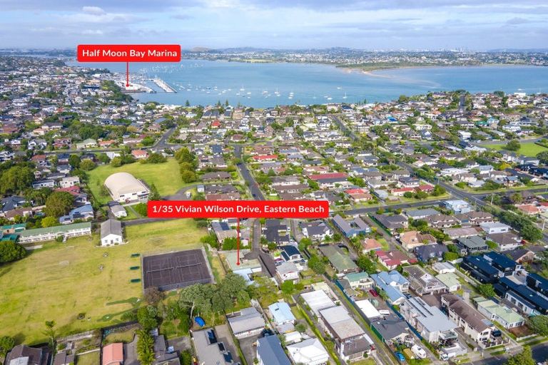 Photo of property in 1/35 Vivian Wilson Drive, Eastern Beach, Auckland, 2012