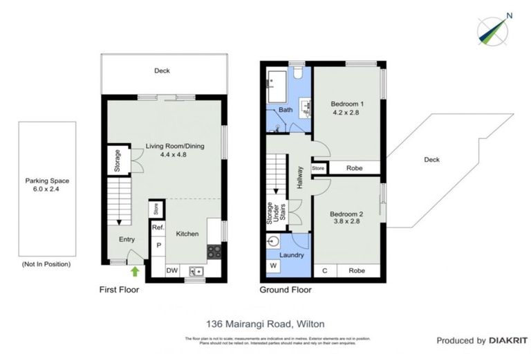 Photo of property in 136 Mairangi Road, Wilton, Wellington, 6012