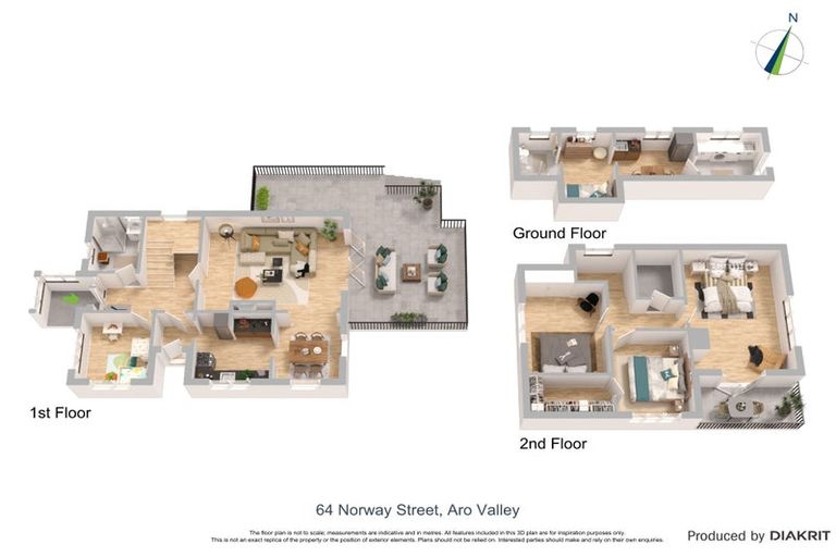 Photo of property in 64 Norway Street, Aro Valley, Wellington, 6012