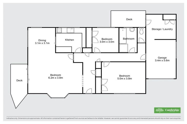Photo of property in 36b Clare Street, Cambridge, 3434