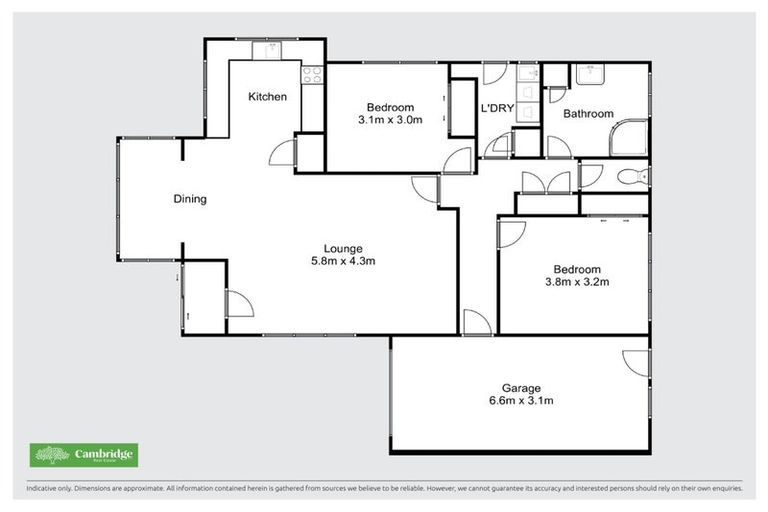 Photo of property in 2b Brock Place, Cambridge, 3434