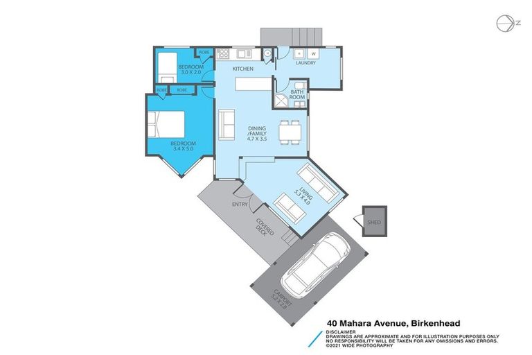 Photo of property in 1/40 Mahara Avenue, Birkenhead, Auckland, 0626