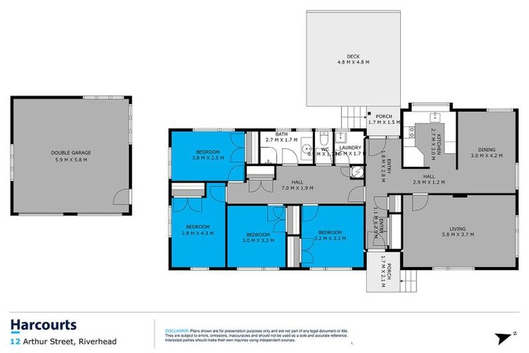 Photo of property in 12 Arthur Street, Riverhead, 0820